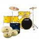 Tama Imperialstar 22'' 6teiliges Schlagzeug mit Becken, Electric Yellow