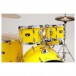 Tama Imperialstar 22'' 6pc Drum Kit w/Cymbals, Electric Yellow - Toms