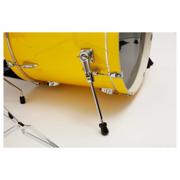 Tama Imperialstar 22'' 6pc Drum Kit w/Cymbals, Electric Yellow - Bass