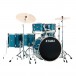 Tama Imperialstar 22'' 6pc Drum Kit, Hairline Blue