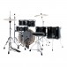 Tama Imperialstar 22'' 6pc Drum Kit, Hairline Black- Back