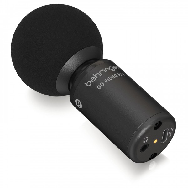 Behringer GO VIDEO KIT Video Production Kit - Microphone Capsule, Angled