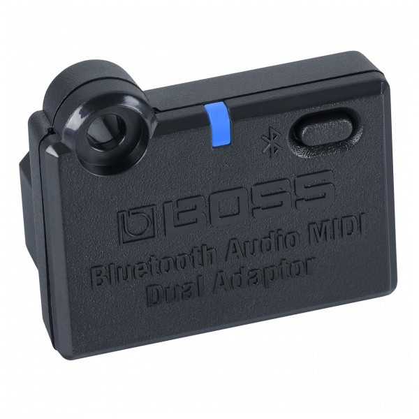 Boss BT-Dual Bluetooth Audio/MIDI Expansion Adaptor - Angled