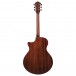 Ibanez AE275, Dark Tide Blue Flat back
