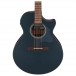 Ibanez AE275, Dark Tide Blue Flat close