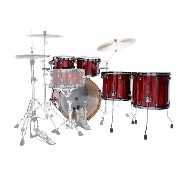 Tama Starclassic Performer 22" 5pc Shell Pack, Crimson Red Waterfall