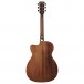 Ibanez AC340CE, Open Pore Natural back