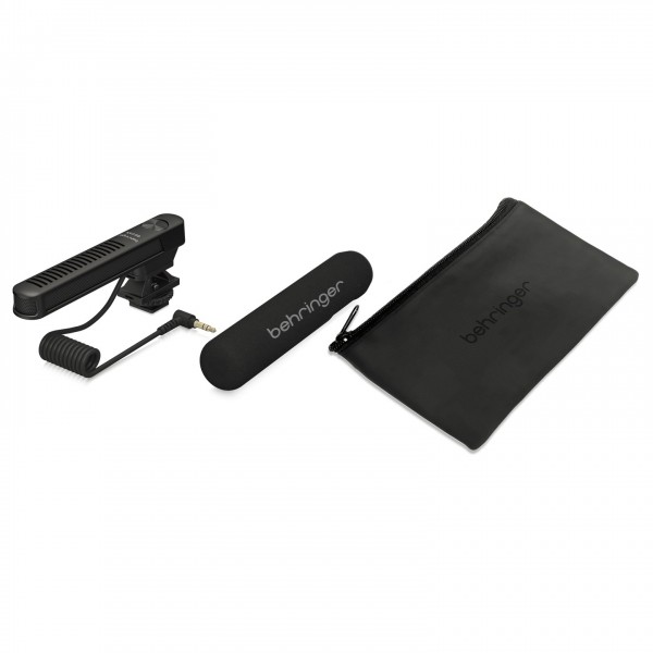 Behringer GO CAM Shotgun Camera Microphone - Full Set