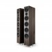 Acoustic Energy AE520 Walnut Veneer Floorstanding Speakers (Pair)