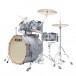 Tama Superstar Classic 22'' 5pc Shell Pack, Ice Ash Wrap- side
