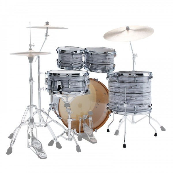 Tama Superstar Classic 22'' 5pc Shell Pack, Ice Ash Wrap- back