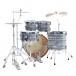 Tama Superstar Classic 22'' 5pc Shell Pack, Ice Ash Wrap- back