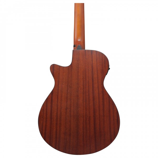 Ibanez AEGB30E, Natural High Gloss close up back