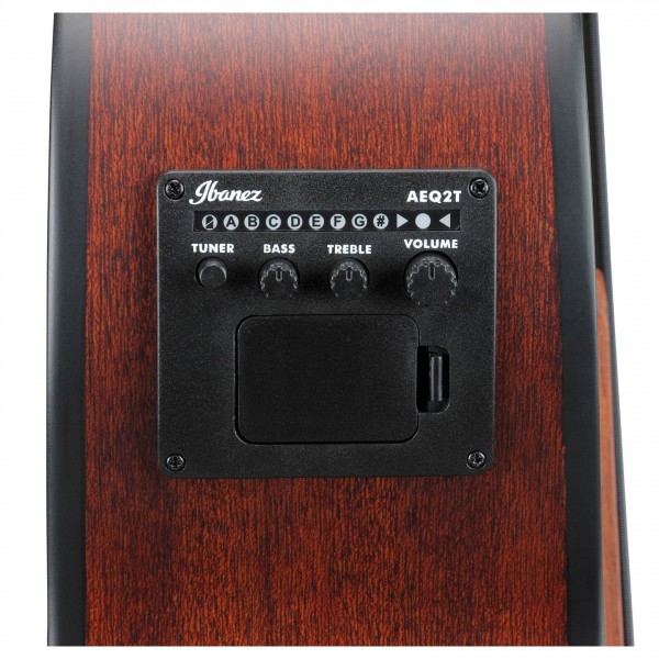 Ibanez AEGB30E, Natural High Gloss preamp