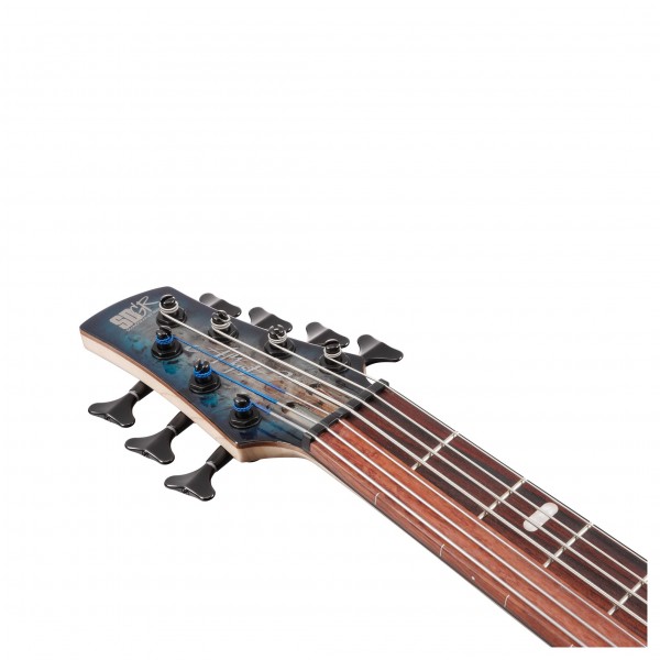 Ibanez SRAS7 Bass Workshop, Cosmic Blue Starburst at Gear4music