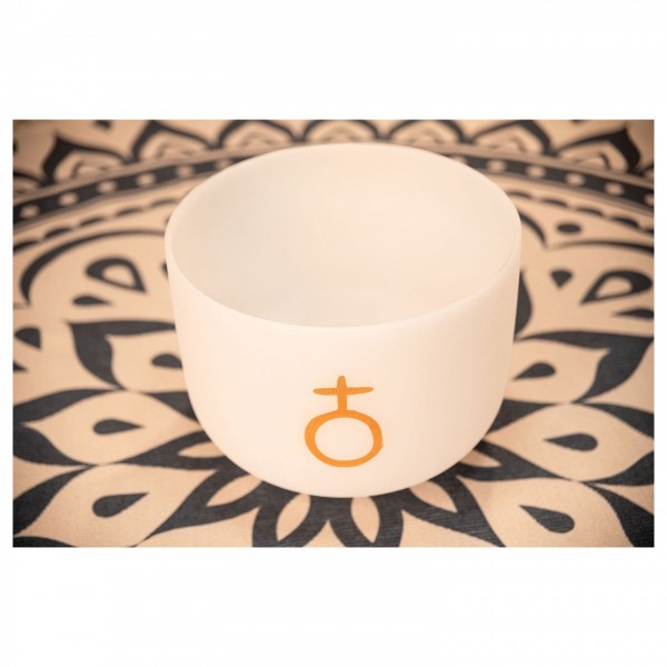 Meinl Planetary Tuned Crystal Singing Bowl 12", Earth Year / Om Angle