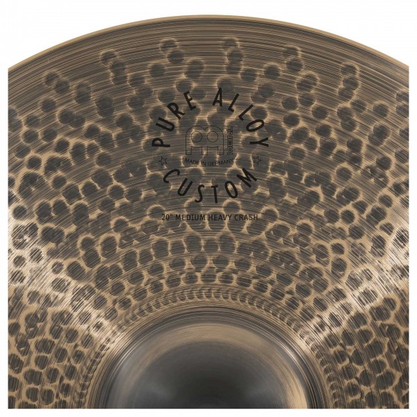 Meinl 20" Pure Alloy Custom Medium Heavy Crash - Detail