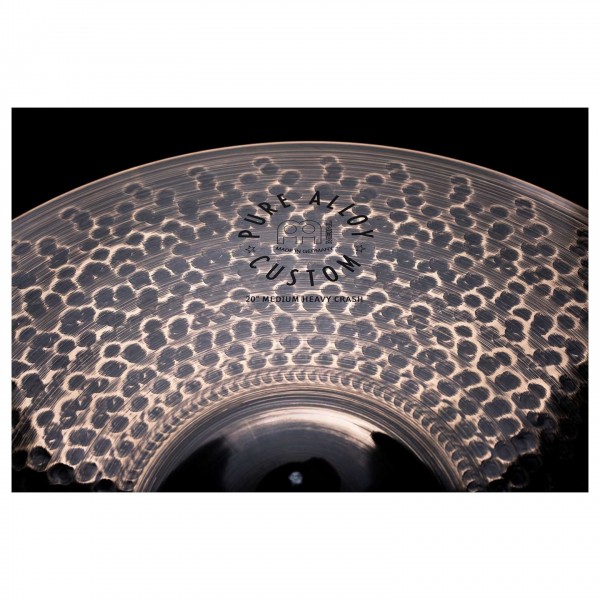 Meinl 20" Pure Alloy Custom Medium Heavy Crash - Detailed
