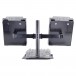 Headliner Dual CDJ Stand - Rear with CDJs (CDJs and Mixer Not Included)