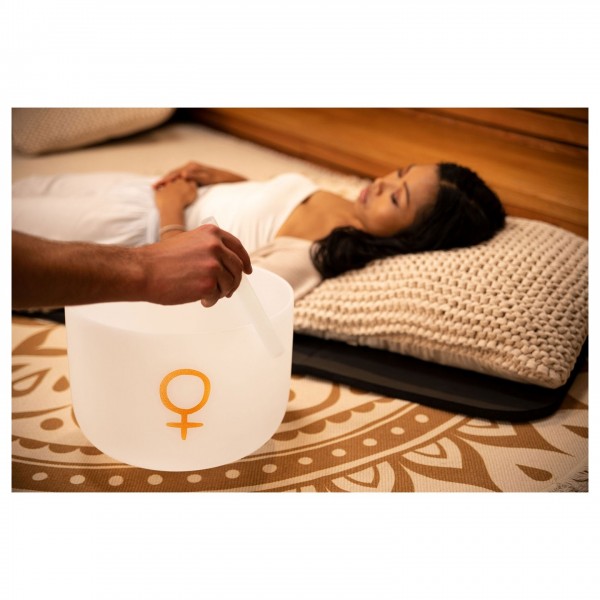 Meinl Planetary Tuned Crystal Singing Bowl 12", Venus Therapy