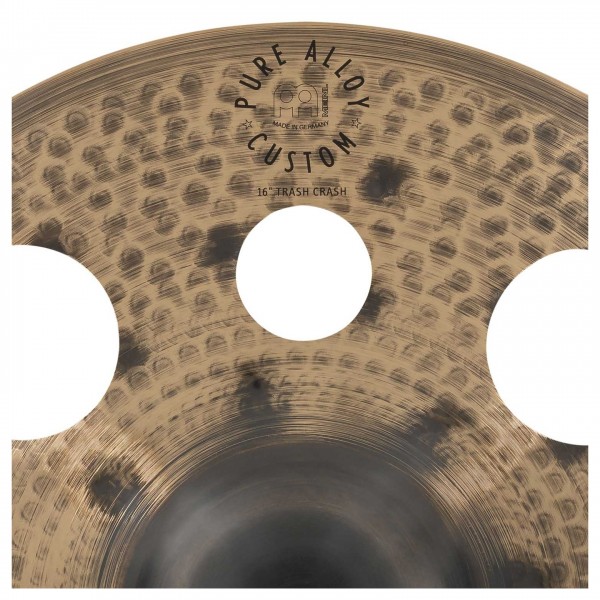 Meinl Pure Alloy Custom 16" Trash Crash - Detail