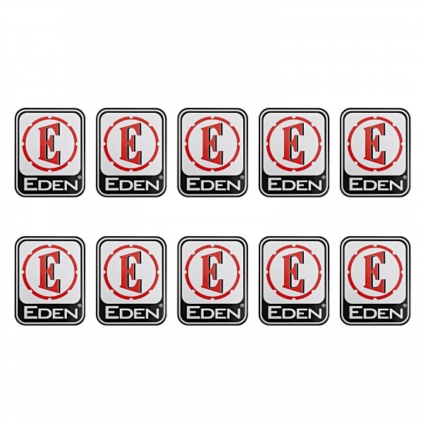 Eden KITS-70515 1-17-000515 Alum Logo EC15/EC210, 10-Pack
