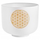 Meinl Sonic Energy Crystal Singing Bowl 8", Flower of Life