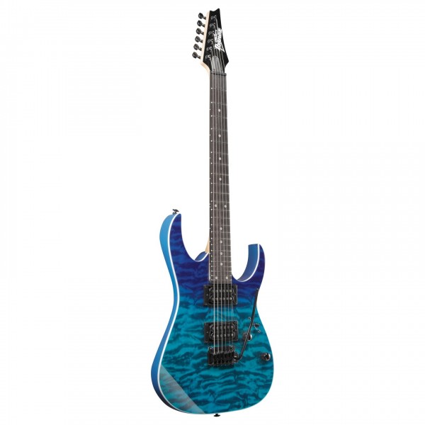Ibanez GRG120QASP Gio Series, Blue Gradation angle