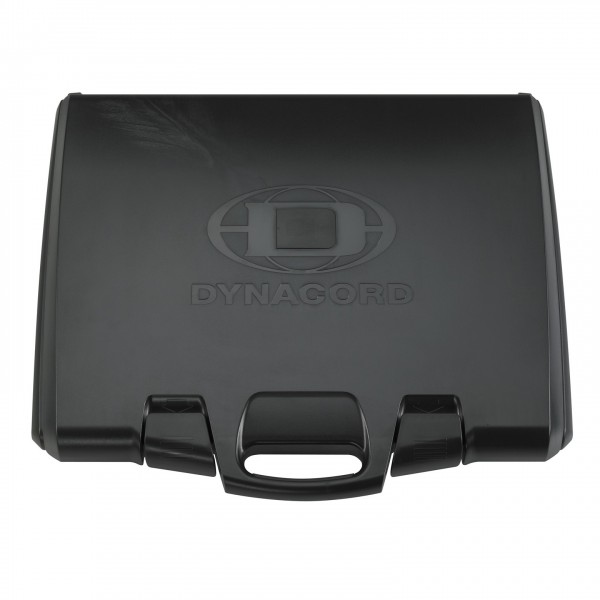 Dynacord PowerMate 1600-3 16 Channel Powered Mixer - Case, Angled Front