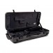 BAM 3133XL Hightech Bassoon Case, Black Carbon open angle