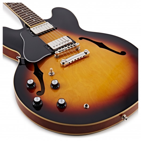 Epiphone ES-335 Left-Handed, Vintage Sunburst - używany