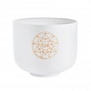Meinl Solfeggio Crystal Singing Bowl 8", Mi 528 Hz, Note C5