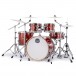 Mapex Mars Birch 22'' 5ks Rock Fusion Drum Kit s hardvérom, oranžová