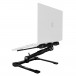 Headliner Gigastand DJ Laptop Stand - Rear with Laptop (Laptop Not Included)