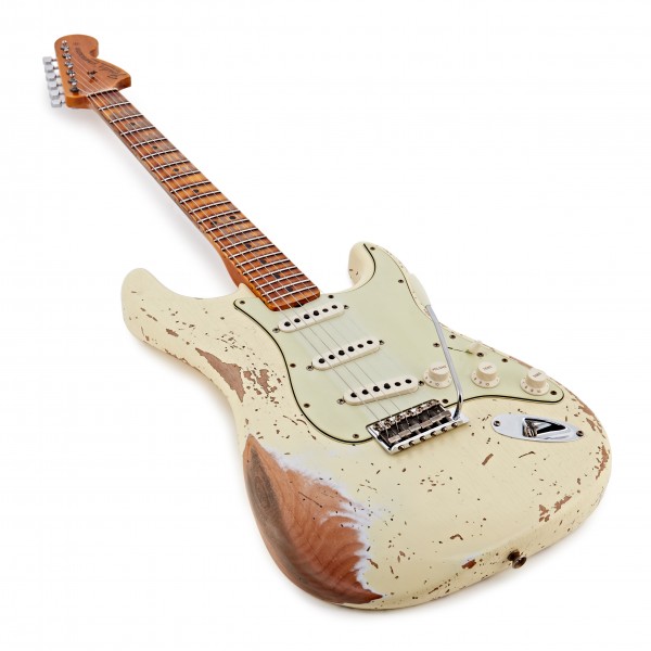 Fender Custom Shop '69 Stratocaster Heavy Relic MN, Vintage White