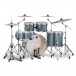 Mapex Mars Birch 22'' 5pc Rock Fusion Drum Kit w/Hardware, Twilight - Rear