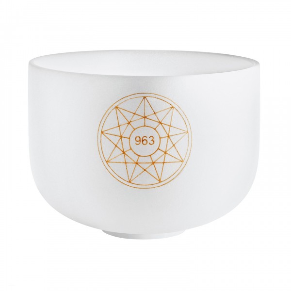 Meinl Solfeggio Crystal Singing Bowl 10", 963 Hz, Note B4