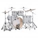 Mapex Mars Birch 22'' 5pc Rock Fusion Drum Kit w/Hardware, Diamond - Rear