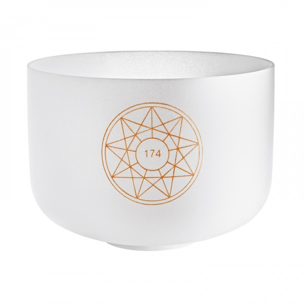 Meinl Solfeggio Crystal Singing Bowl 12", 174 Hz, Note F3