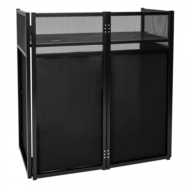 Huntington Portable DJ Booth - Black Scrim