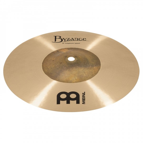 Meinl Byzance Traditional Polyphonic 10" Splash - Angle