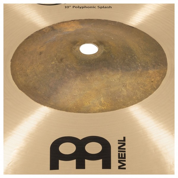 Meinl Byzance Traditional Polyphonic 10" Splash - Bell detail