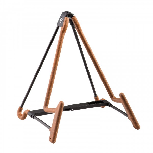 K&M 17581 Heli 2 Electric Guitar Stand, Cork