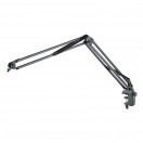 K&M 23840 Mikrofon-Schreibtischarm, schwarz