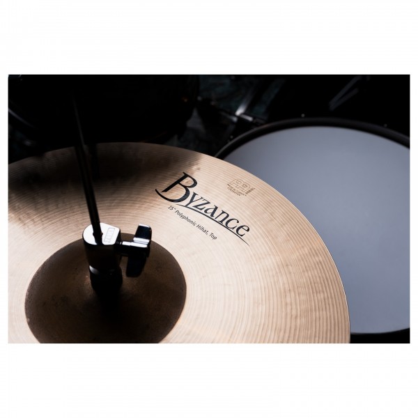 Meinl Byzance Traditional Polyphonic 15" Hi-Hats - Lifestyle 2