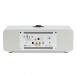 Ruark Audio R3S Wireless Compact Music System, Soft Grey Back View