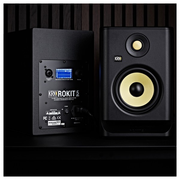 KRK ROKIT RP5 G4 Studio Monitor, Single at Gear4music