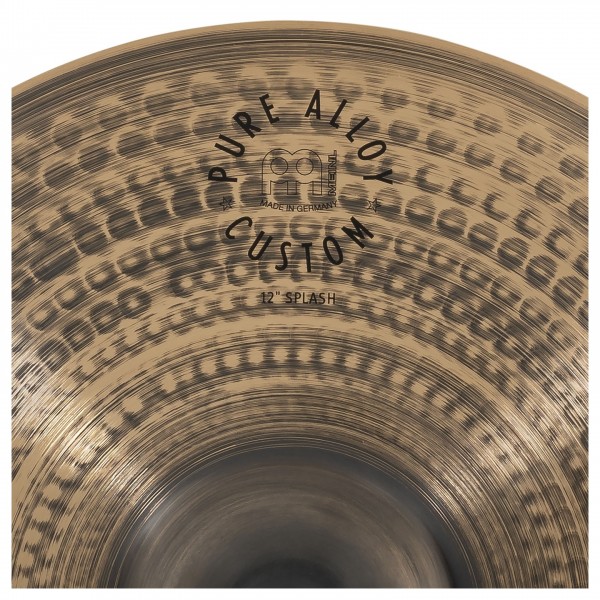 Pure Alloy 12" Splash- cymbal detail 2
