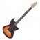 Seattle Baritone Guitar by Gear4music, Sunburst