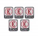 Eden KITS-70516 1-17-000516 Alum Logo EC8/EC10, 5-Pack